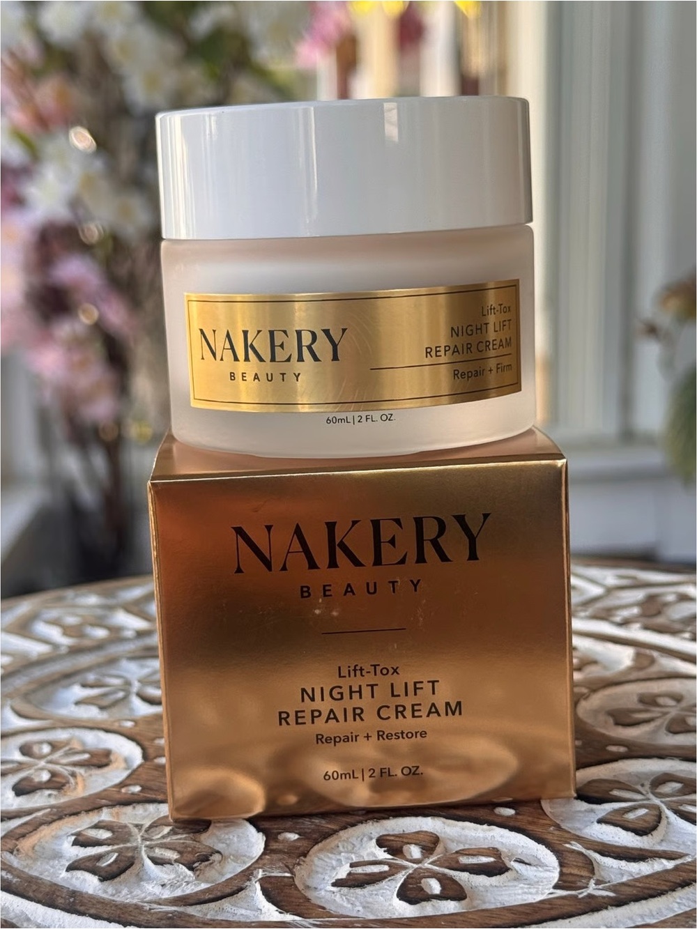 Nakery Beauty Night Lift Repair Cream — Repair & Restore